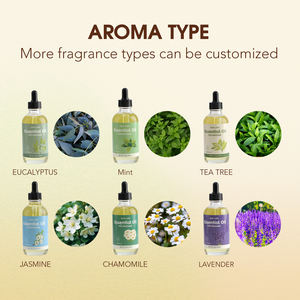 Aceite de Masaje Aromaterapéutico Natural de 120 ml, Difusor de Aceites Esenciales para SPA, Infusionado con Rosa, Lavanda, Jazmín, Eucalipto y Limón - Product Image 3