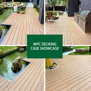 Plancher de <span class=keywords><strong>terrasse</strong></span> en WPC 3D antidérapant, revêtement de sol extérieur en WPC adapté aux entourages de piscine - Product Image 5
