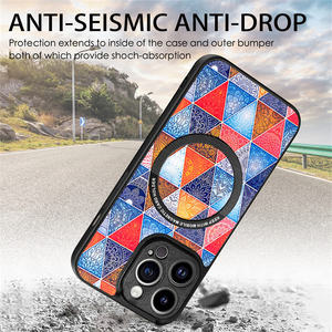 OEM <span class=keywords><strong>para</strong></span> <span class=keywords><strong>Magsafe</strong></span> magnético Argyle <span class=keywords><strong>funda</strong></span> <span class=keywords><strong>para</strong></span> <span class=keywords><strong>iPhone</strong></span> 14 13 12 <span class=keywords><strong>11</strong></span> <span class=keywords><strong>Pro</strong></span> Max imán TPU PC lente protectora contraportada - Product Image 6