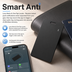 Localizzatore GPS Smart Tag Certificato MFi Ufficiale per Apple e Google Find My Device, Dispositivo di Tracciamento GPS Ultra-sottile - Product Image 4