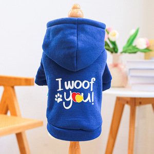 PETCIRCLE Pet Circle, Pet <b>Clothes</b>, Dog and <b>Cat</b> Outfits, I Love You Royal Blue Sweatshirt - Product Image 5