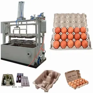 Piccola macchina per la produzione di vassoi per uova macchina per la produzione di vassoi per uova di carta