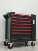 Ensemble d'outils de 322 pièces de haute qualité à 7+1 tiroirs, chariot modulaire robuste pour atelier de réparation automobile, vente chaude, OEM, directement de l'usine