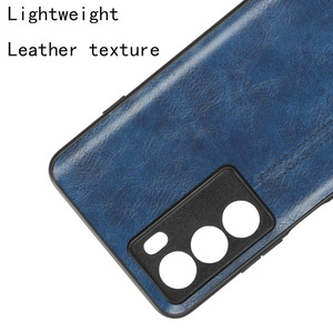 Funda protectora de cuero PU con patrón de piel de vaca ligera para <span class=keywords><strong>Motorola</strong></span> <span class=keywords><strong>Moto</strong></span> <span class=keywords><strong>G200</strong></span> 5G/<span class=keywords><strong>Moto</strong></span> Edge S30 funda trasera - Product Image 5