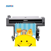 Impresora de Formato Ancho de 1 m, Impresora Digital de Inyección de Tinta UV de 6 Colores, Impresión 3D Personalizada para Papel, Papel Tapiz, Vinilo para Automóviles, Tela, Cuero, Cortinas