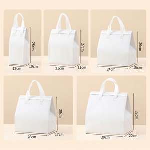 Sac isotherme de grande taille personnalisé de haute qualité, sacs isothermes pour courses, sacs isothermes non tissés - Product Image 4