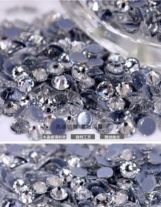 أحجار الراين الشهيرة ستراس 2058 عالية الجودة من الدرجة 5A، زجاج أبيض شفاف للتثبيت بالحرارة، مقاس SS10 لتزيين الحقائب بالكريستال - Product Image 2