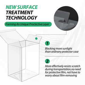 Cube Gift Acetate Box Transparent PET Packaging Clear <b>Vinyl</b> PVC Box Packaging Plastic <b>Boxes</b> - Product Image 2