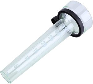 Pluviometro da Giardino Conico Misuratore di Pioggia in Plastica Trasparente Tazza di Misurazione Accessorio da Giardinaggio Durevole per Giardinieri 10*21,5cm - Product Image 4
