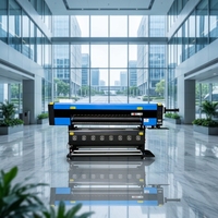 Impresora de Inyección de Tinta de Alta Velocidad para Transferencia de Tela, Impresora Textil de Sublimación para Ropa de Cama y Cortinas con 4 Cabezales de Impresión I3200