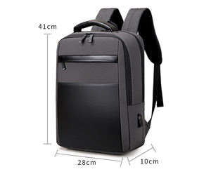 Custom Custom Logo Oem Business Usb <b>Men</b> Waterproof School <b>Bags</b> <b>Laptop</b> Backpack Backpack - Product Image 6