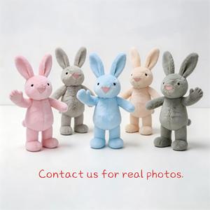 Cadeaux en peluche de Pâques Peluche jouets peluches mignonnes animaux en peluche longue oreille lapin lapin mignon doux amical lapin en peluche - Product Image 1
