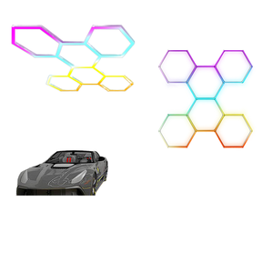 RGB Pop Up chi tiết Studio Hexagon <span class=keywords><strong>Flex</strong></span> ánh sáng 8ft 16ft từ xa DIY chúng tôi tàu nhanh - Product Image 6