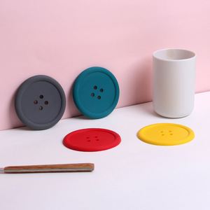 Perfect Soft Coaster Fits Any Size Drinking Glasses Round <b>Silicone</b> Coasters for Drinks - Product Image 1