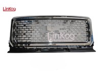 Nouvelle calandre de pare-chocs avant Linkoo 84733974 pour GMC Canyon Denali 2015 2016 2017 2018 2019 2020 ABS Chrome