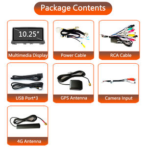 10.25 pollici 2 Din Android autoradio sistema Carplay per <span class=keywords><strong>Mazda</strong></span> <span class=keywords><strong>3</strong></span> Axela 2015-2019 Stereo DVD multimediale lettore di auto GPS - Product Image 6