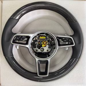 Volante Deportivo de Cuero y Alcántara para <span class=keywords><strong>Porsche</strong></span> Panamera 970 971 <span class=keywords><strong>Boxster</strong></span> Cayman <span class=keywords><strong>986</strong></span> 987 981 356, Mejora del Interior - Product Image 2
