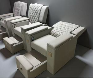 Factory Custom Color Design Electric Salon Luxury Manicure and Pedicure Chair Foot Spa Massage Chair Beauty and Nail - Product Image 1