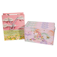 Scatola biodegradabile 250gsm 300gsm scatola di carta Kraft cartone ondulato facile lacrima autoadesivo per confezione libro regalo