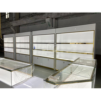 Vitrine d'exposition de bijoux avec éclairage LED, couleur et taille personnalisables, durable, étanche, haute qualité, facile à nettoyer, design écologique