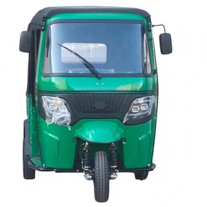 Alta qualità 60V/72V 4500W Semi-chiuso 3 ruote verde <span class=keywords><strong>Tuk</strong></span> elettrico con 4 passeggeri e 70 km/h veloce per uso turistico - Product Image 2