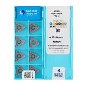 Chất lượng cao 16er11w-hd5225 CNC Lathe Carbide cắt chèn tùy chỉnh OEM hỗ trợ cho nội bộ và bên ngoài chủ đề - Product Image 3