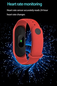 2023 nueva llegada M7 M6 pulsera deportiva Monitor de ritmo cardíaco Pantalla dinámica de Color Monitor de sueño Ip67 <span class=keywords><strong>Fitpro</strong></span> reloj inteligente - Product Image 5