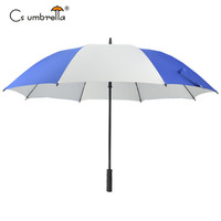 YS-1004 Parapluie de golf classique manuel grand format anti-UV, logo personnalisé imprimé, nylon 190T, 122 cm, adultes