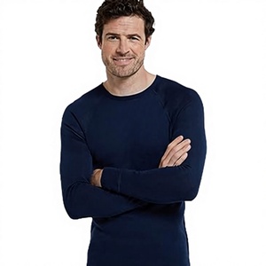 Camiseta Deportiva de Manga Larga para Hombre, Ajustada, de Alta Elasticidad, Compresión, Secado Rápido, para Entrenamiento, Running - Product Image 3