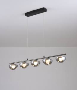 โคมไฟระย้าแอลอีดีทันสมัยดีไซน์แบบนอร์ดิกกระจกใสทองเหลืองฮาร์ดแวร์สำหรับใช้ในร่มสำหรับห้องรับประทานอาหารวิลล่า AC - Product Image 4