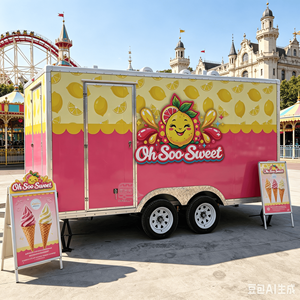DOT Certification Food Trailer Mobile Food Cart Concession Stand Food Trailer Mobile Catering Equipment - Product Image 2