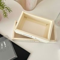 Boîte de rangement pour chaussettes en carton recyclable et sûr pour les textiles, avec finition mate, jetable, pour boutique de cadeaux, vente en gros