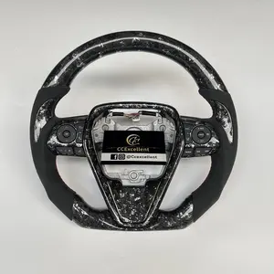 Volant en Fiber de carbone pour Toyota Corolla Rav4 Camry 2018 — 2021, haute qualité, livraison gratuite