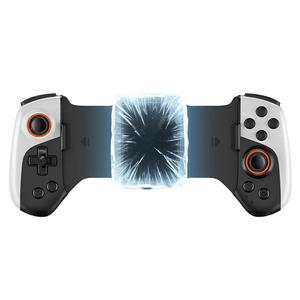 Manette de <span class=keywords><strong>jeu</strong></span> télescopique 2 en 1 KJ02, type C, refroidissement sans fil, contrôleur de <span class=keywords><strong>jeu</strong></span> mobile, double joystick pour téléphone Android IOS, Switch, <span class=keywords><strong>PC</strong></span> - Product Image 1