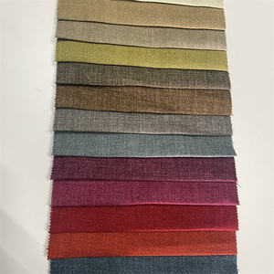 قماش تنكري من الكتان والبوليستر مقاوم للماء بسعر رخيص أريكة بنمط عادي مخزون قماش منسوج - Product Image 2