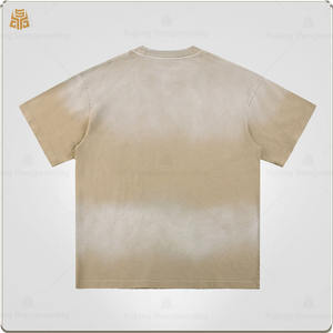 T-shirts pour hommes 100% coton de haute qualité logo personnalisé t-shirts vierges coupe <span class=keywords><strong>normale</strong></span> col rond t-shirts surdimensionnés coupe ajustée pour hommes - Product Image 2