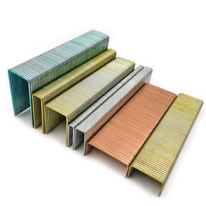 Clavos a Granel a Bajo Precio, Grapas 80/10, Fijaciones <span class=keywords><strong>para</strong></span> Tela, Juego de Clavos de Tapicería de Alambre Duradero al por Mayor <span class=keywords><strong>para</strong></span> Uso en <span class=keywords><strong>Muebles</strong></span> - Product Image 2