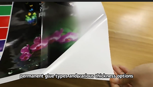 شفاف من كلوريد البولي فينيل ملصق سيارة ذاتي اللصق غير لامع شفاف فينيل لف - Product Image 4