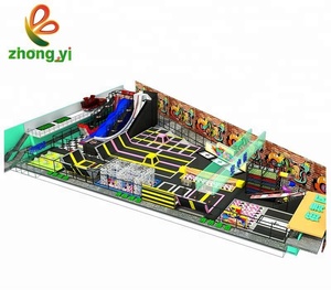 Comercial rectángulo grande Fitness trampolín <span class=keywords><strong>parques</strong></span> interior - Product Image 6