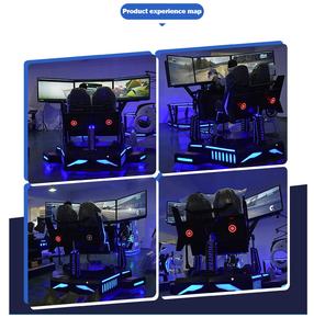 เก้าอี้จำลองการขับรถแข่ง เก้าอี้เกมแข่งรถแบบอาร์เคด เครื่องจำลองการเคลื่อนไหว เก้าอี้จำลองรถแข่ง - Product Image 3