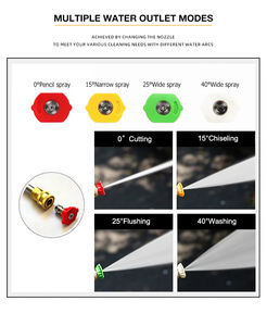 Laveuse à gaz haute pression 35Mpa du fabricant 18HP avec pompe AR <span class=keywords><strong>Machine</strong></span> de nettoyage à eau froide à essence Nettoyeur de canalisations d'égout - Product Image 6