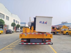 Plataforma elevadora telescópica montada en vehículo Dongfeng de 19 m, vehículo de trabajo aéreo con cesta telescópica aislada de 18 m. - Product Image 6