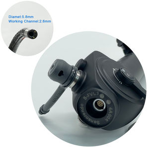 Sensorendo 5.8/<span class=keywords><strong>2.6mm</strong></span> Alta Resolução Hospital Cirúrgico Videolaringoscópio Reutilizável Flexível Rhino Laringoscópio Bronchoscópio - Product Image 1