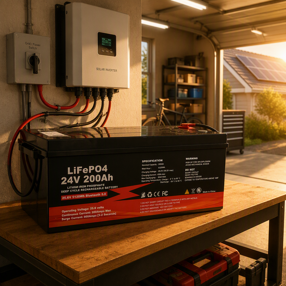 USA EE.UU. 12V 24V 48V 100Ah 200Ah 300Ah 400Ah 600Ah 1000Ah LiFePo4 ...