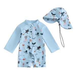 2025 enfant en bas âge garçons éruption garde maillot <span class=keywords><strong>de</strong></span> <span class=keywords><strong>bain</strong></span> à manches longues tortue/dinosaure imprimé infantile maillot <span class=keywords><strong>de</strong></span> <span class=keywords><strong>bain</strong></span> maillots <span class=keywords><strong>de</strong></span> <span class=keywords><strong>bain</strong></span> avec bonnets <span class=keywords><strong>de</strong></span> <span class=keywords><strong>bain</strong></span> vêtements <span class=keywords><strong>de</strong></span> plage - Product Image 4