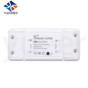 Tuya 10A Wifi Smart Circuit Breaker dengan Pengaturan Timer, app Remote dan Alexa/Google Asisten Suara Kontrol Wifi Switch