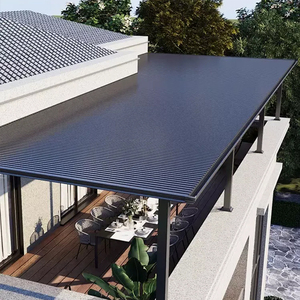 Gazebo de Aluminio con Techo Ajustable Impermeable, Pérgola para Jardín, <span class=keywords><strong>Terraza</strong></span> o Patio - Product Image 1