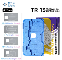 XZZ XINZHIZAO TR Motherboard Middle Layer Board Plant Tin Platform 3D BGA Reballing Stencil untuk iPhone X 11 12 13 14 15 16 17 Pm