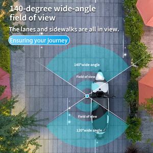 Cámara de Motocicleta con Grabación Delantera y Trasera, Especial para Conducir, con Espejo <span class=keywords><strong>Retrovisor</strong></span> - Product Image 2