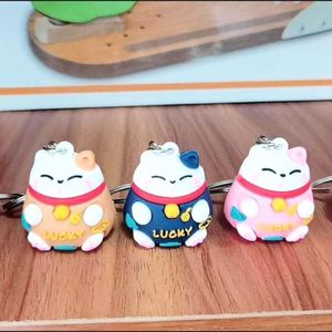 Porte-clés en métal personnalisé en gros, pendentif de sac cadeau en silicone 3D en forme de poupée - Product Image 6